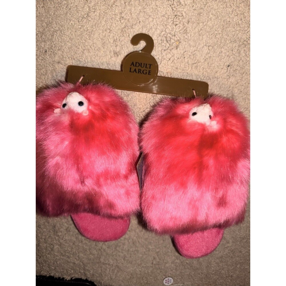 The Wizarding World Of Harry Potter Universal Studios Pink Pygmy Puff Slippers
